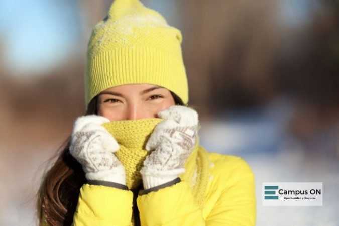 la piel y el frio