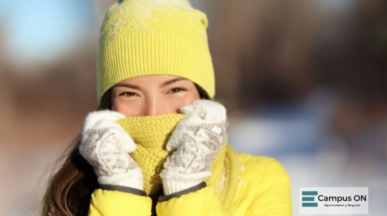 la piel y el frio